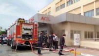 Hastane'de Korkutan Anlar! Bir Anda Alev Aldı...