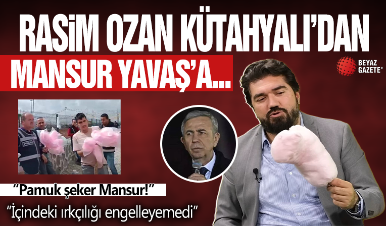 Rasim Ozan Kütahyalı'dan Mansur Yavaş'a gönderme! Bundan sonra senin adın...