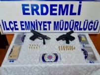 Mersin'de 500 bin TL almaya geldiler polise yakalandılar
