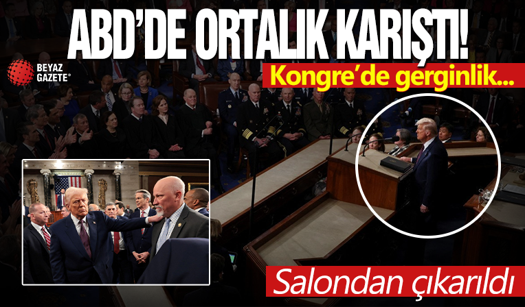 ABD'de ortalık karıştı! Kongre'de gerginlik...