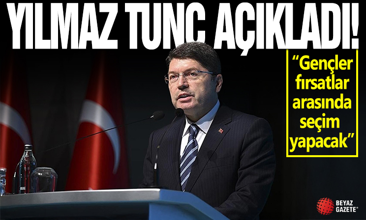 Bakan Tunç: Noter yardımcılığı müessesesine geçeceğiz