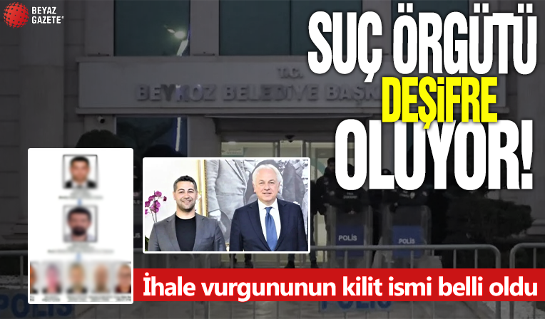 Beykoz Belediyesi’ndeki suç örgütünün şeması ortaya çıktı! İhale vurgununun kilit ismi belli oldu