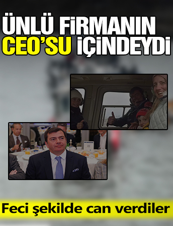 ABD’de helikopter nehre çakıldı: Siemens’in CEO’su ve ailesi hayatını kaybetti