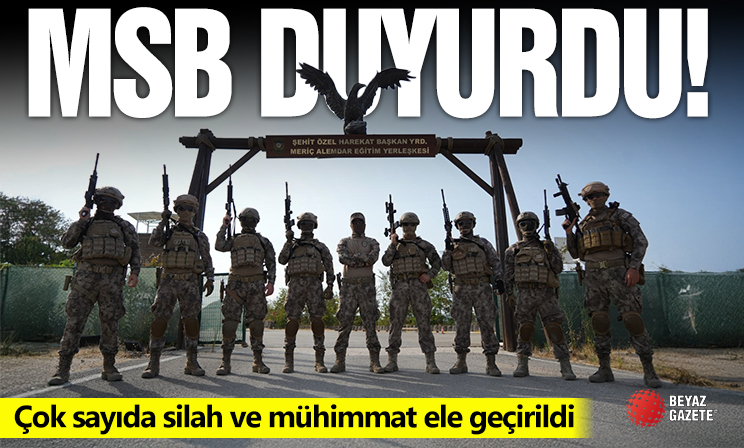 Teröre Pençe-Kilit darbesi: Çok sayıda silah ve mühimmat ele geçirildi