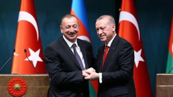 Cumhurbaşkanı Erdoğan, Azerbaycan Cumhurbaşkanı Aliyev ile görüştü