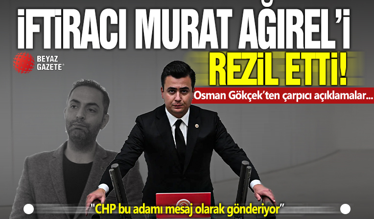 AK Parti Ankara Milletvekili Osman Gökçek'ten, Murat Ağırel'i rezil etti!