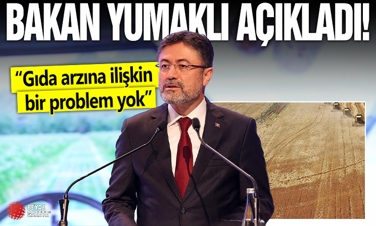 İbrahim Yumaklı'dan 'zirai don' açıklaması: Gıda arzına ilişkin bir problem yok