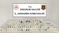Erzurum'da jandarmadan kaçak parfüm operasyonu gerçekleştirildi