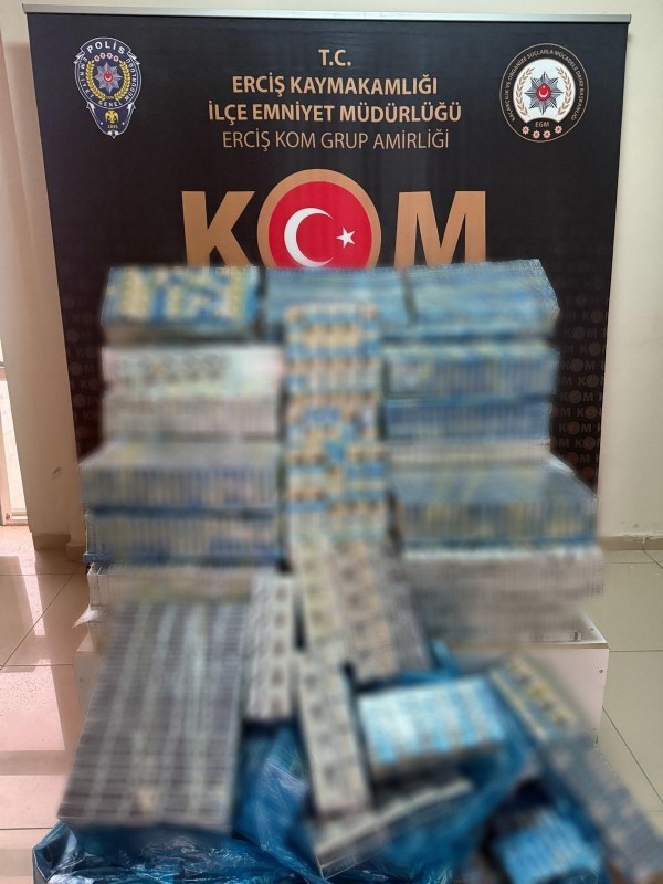 Van'da çok sayıda gümrük kaçağı malzeme ele geçirildi
