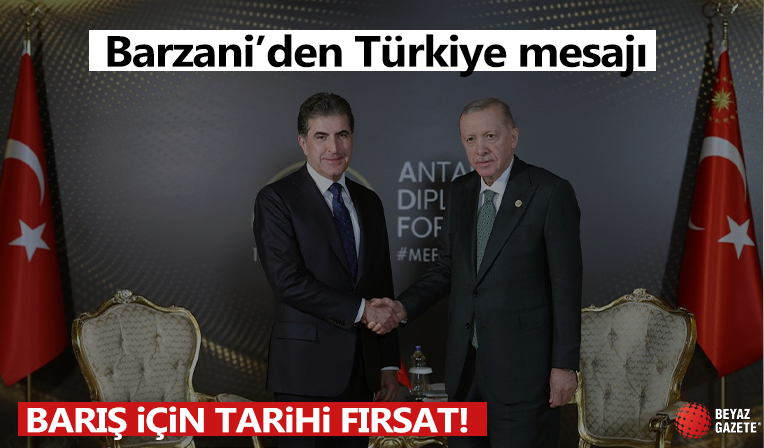 IKBY Başkanı Barzani'den Türkiye açıklaması: Tarihi bir imkan ve süreç