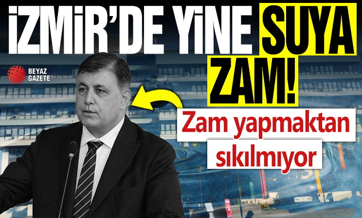 İzmir'de suya zam