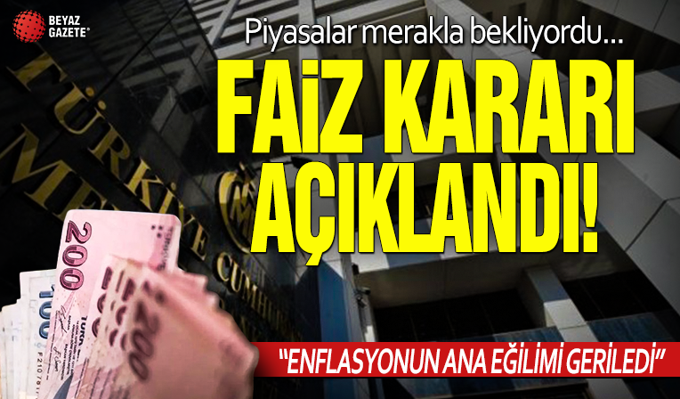 Merkez Bankası faiz kararını açıkladı! İşte rakamlar...