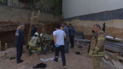 Ataşehir'de inşaatta göçük: 3 işçi kurtarıldı