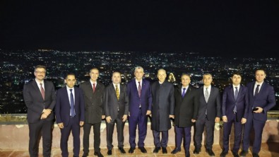 Ömer Bolat, Şam'da Kasiyun Dağı'nı ziyaret etti