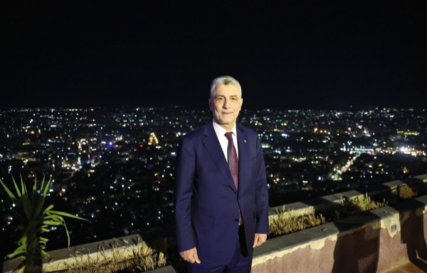 Ömer Bolat, Şam'da Kasiyun Dağı'nı ziyaret etti
