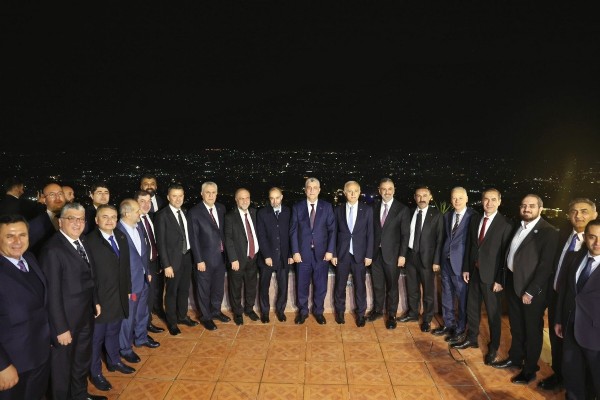 Ömer Bolat, Şam'da Kasiyun Dağı'nı ziyaret etti
