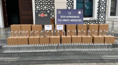 Kastamonu'da bir ton etil alkol ele geçirildi