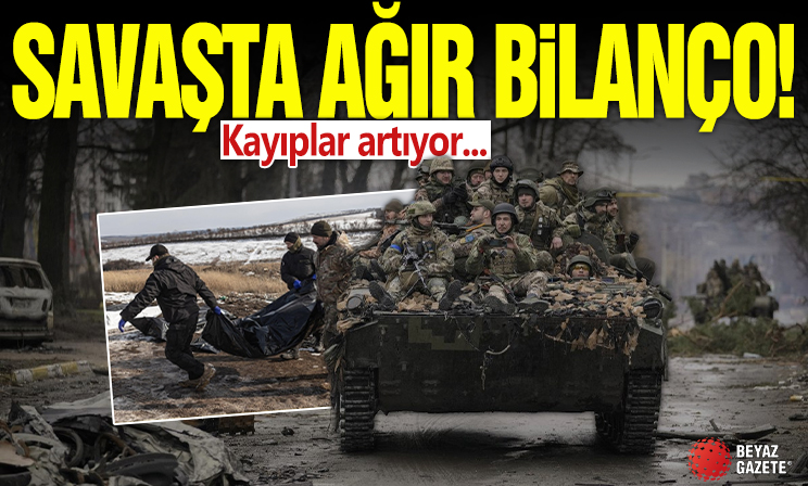 Rusya-Ukrayna savaşında kayıplar artıyor