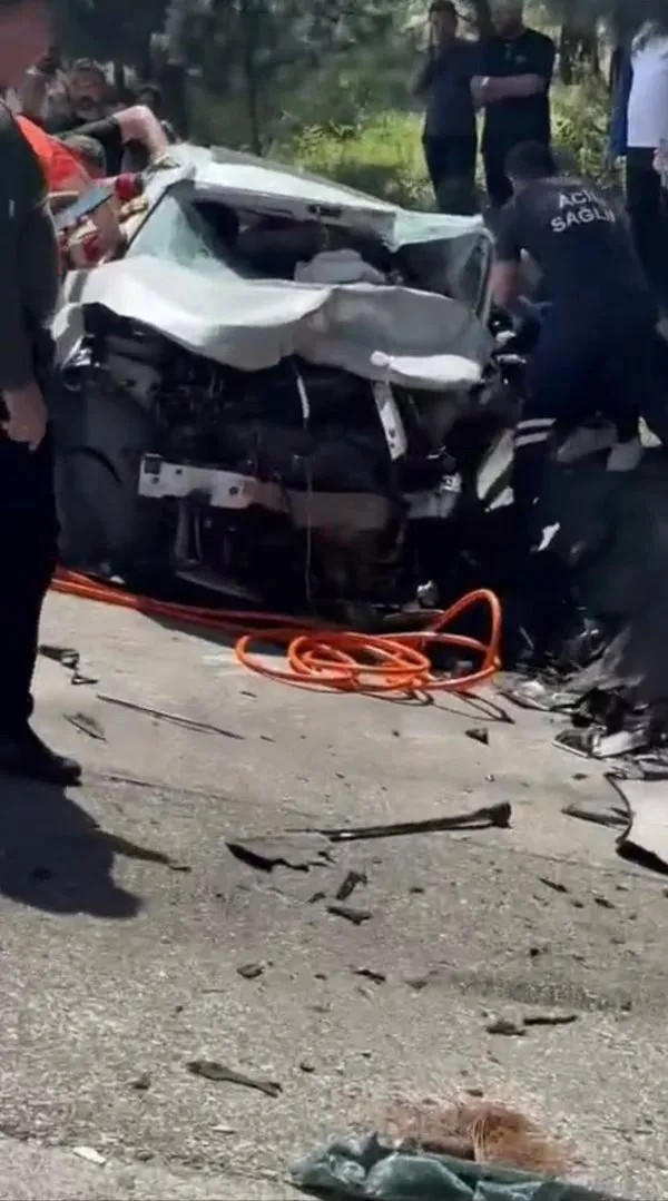 Muğla'da katliam gibi kaza! 1 ölü, 4 yaralı