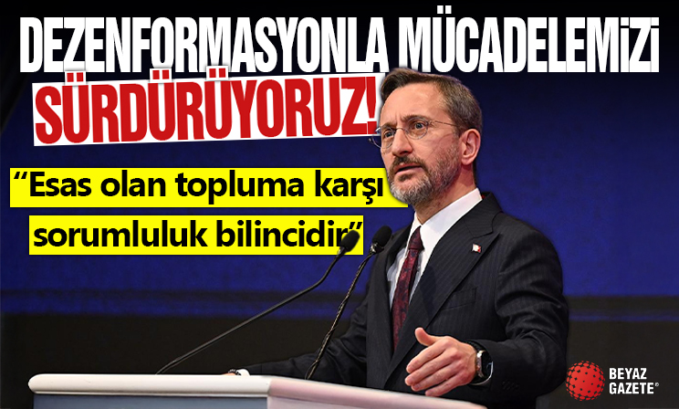 Fahrettin Altun’dan sosyal medyada ekonomi manipülasyonu uyarısı