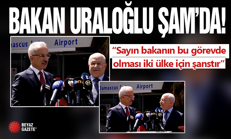 Abdulkadir Uraloğlu, çeşitli temaslarda bulunmak üzere Şam'a gitti