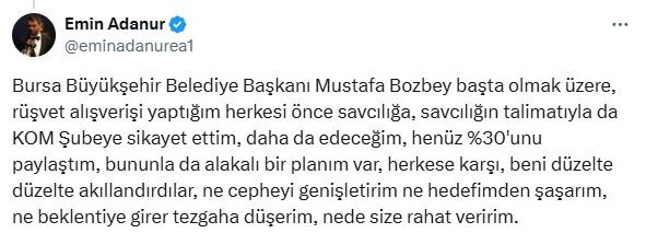 CHP'li Bozbey'e şok suçlama! Rüşvet çarkı itiraflarla ortaya saçıldı