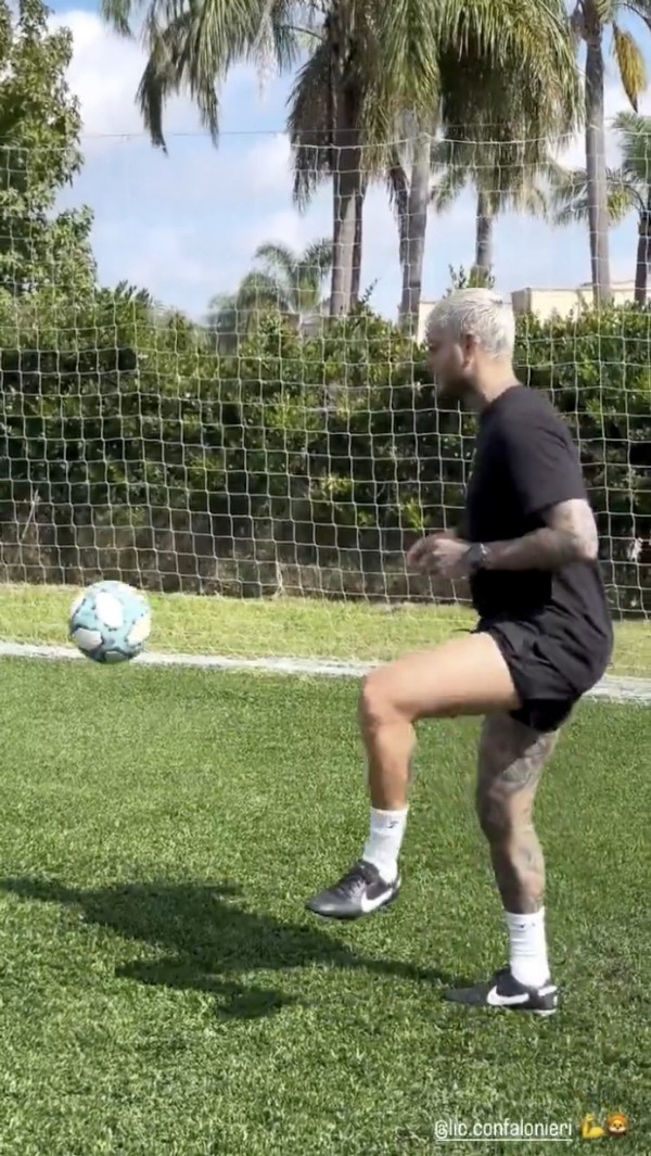 Mauro Icardi bireysel antrenmanlarını sürdürüyor