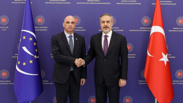 Bakan Fidan, Avrupa Konseyi Genel Sekreteri Berset ile görüştü