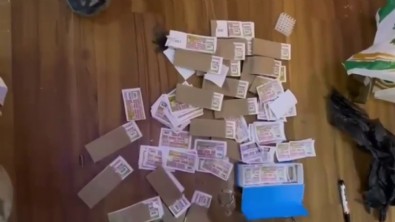 Hatay’da sahte piyango bileti bastıran şebekeye operasyon yapıldı