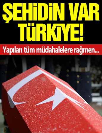 Trabzon'a şehit ateşi düştü