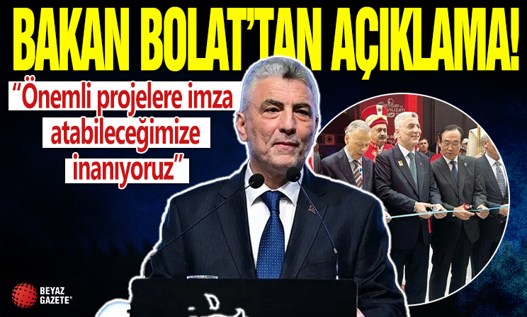 Bakan Bolat'tan Japonya ile işbirliği açıklaması: Önemli projelere imza atabileceğimize inanıyoruz