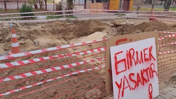 Yol çalışmasında tarihi eser fışkırdı! Bulunanlar müzeye götürüldü