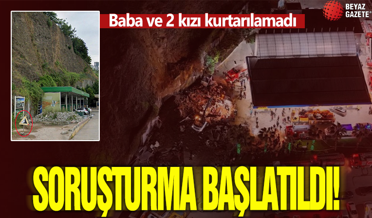 Samsun'da yaşanan heyelanla ilgili soruşturma başlatıldı