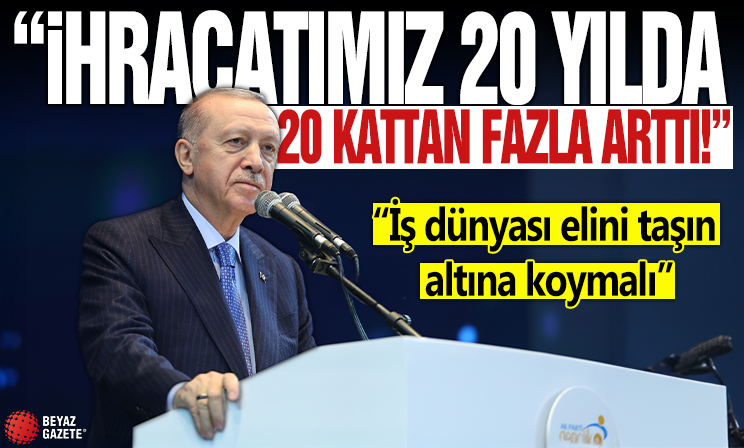 Cumhurbaşkanı Erdoğan'dan 'Türkiye ekonomisi' değerlendirmesi