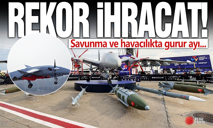 Savunma sanayii sektöründen tarihi ihracat rekoru