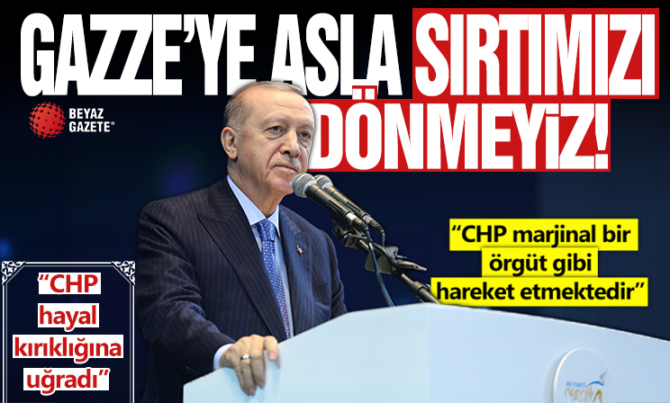 Cumhurbaşkanı Erdoğan'dan sokak çağrısı yapan Özgür Özel'e sert tepki: CHP marjinal bir örgüt gibi hareket ediyor