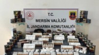 Mersin'de 7 bin 200 adet gümrük kaçağı makaron ele geçirildi