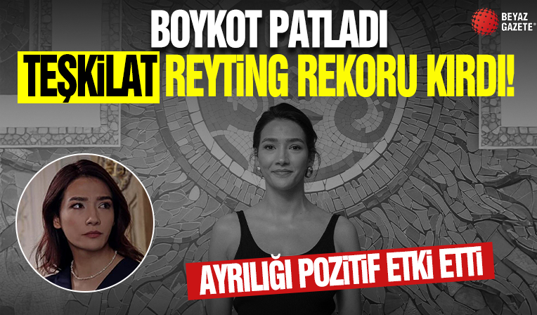 Teşkilat dizisi Aybüke Pusat'sız reytinglerde zirveye oturdu