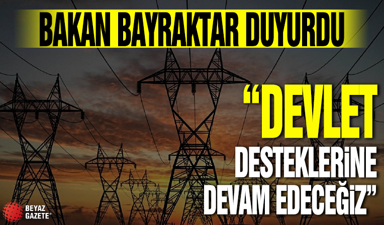 Alparslan Bayraktar: Elektriğe zam planımız yok
