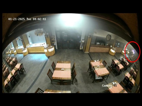 Bolu Kartalkaya'daki yangının ilk görüntüleri ortaya çıktı