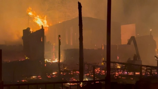 Şile'de 6 restoran alevler içinde kaldı! 3 yaralı