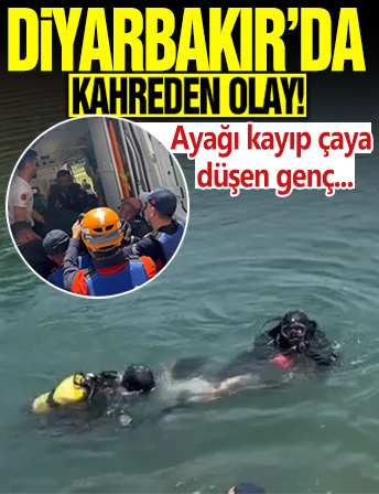Diyarbakır'da kahreden olay: Mazlum Kılıç çayda boğularak can verdi!