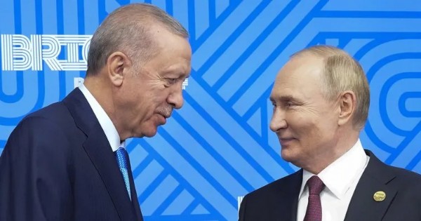Cumhurbaşkanı Erdoğan Rusya Devlet Başkanı Putin ile görüştü