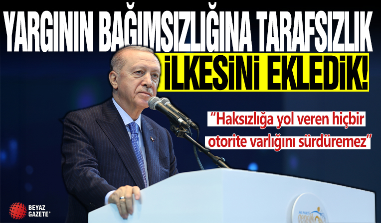 Cumhurbaşkanı Erdoğan: Kimse yargıya parmak sallayamaz