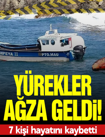 Yürekler ağza geldi! 7 kişi hayatını kaybetti
