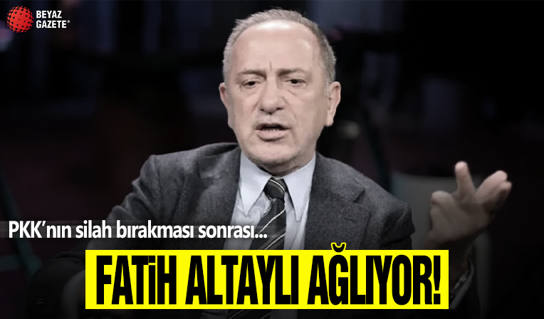 PKK'nın silah bırakmasından sonra Fatih Altaylı: Bir dolap dönüyor