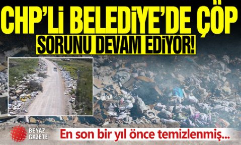 CHP yönetimindeki Bandırma'da çöp sorunu devam ediyor