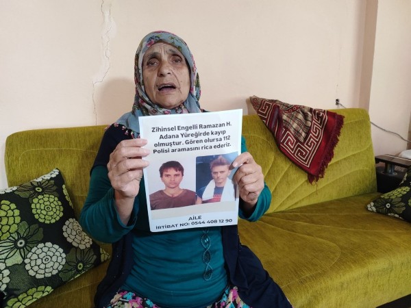 Adana'da zihinsel engelli genç 34 gündür kayıp