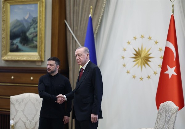 Cumhurbaşkanı Erdoğan, Zelensky ile bir araya geldi