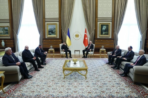 Erdoğan-Zelenski görüşmesi sona erdi